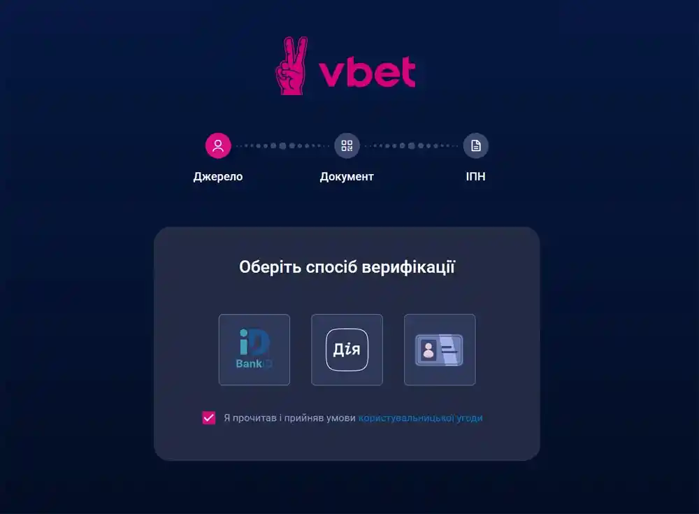 Вбет верифікація Вбет верифікація